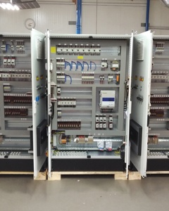 Control cabinet 2 com. Nat. Step Vent./Feed./Motorw./Egg col